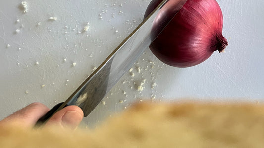 Bread in Mouth Cutting Onion Hack to Stop Crying