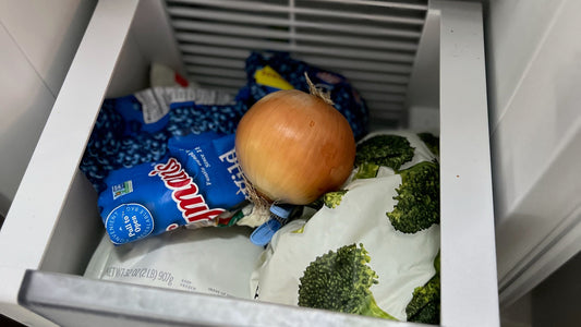 Onion In The Freezer To Stop An Onion From Making Us Cry