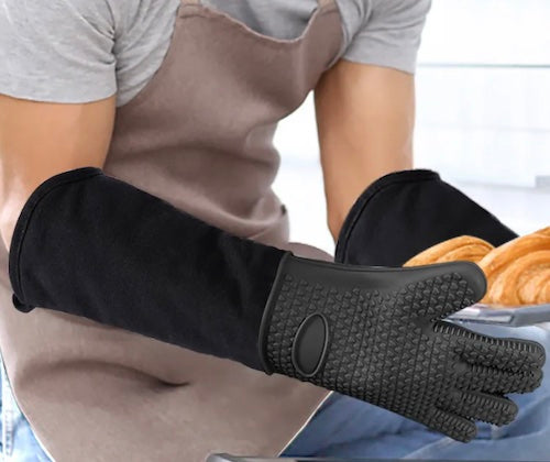 extra long oven gloves