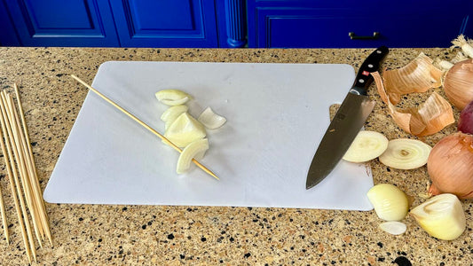 How To Cut Onions For Kabobs