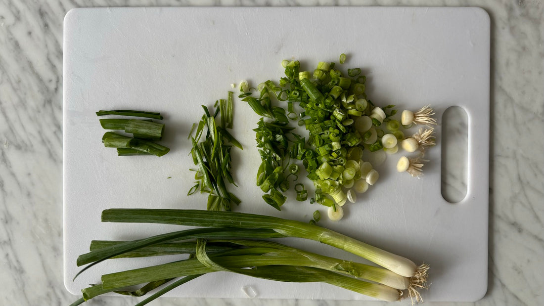 How To Cut Green Onion