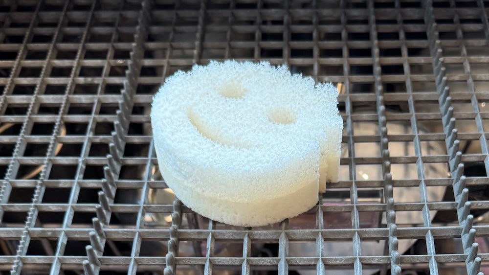 Microplastics Release from sponges - Scrub Daddy in Dishwasher