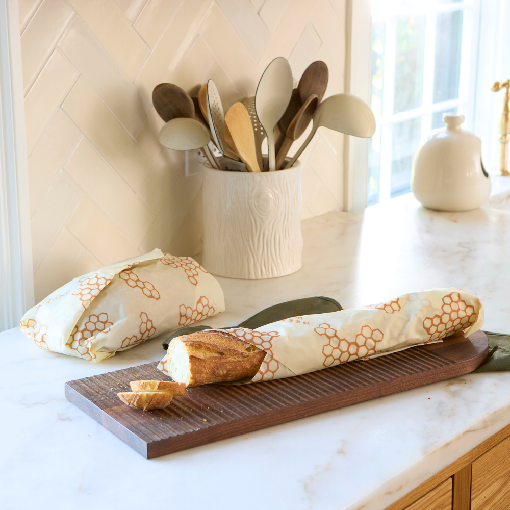 Bee's Wrap® Bread Beeswax Wrap | Reusable Food Storage (XL - 17" x 23")