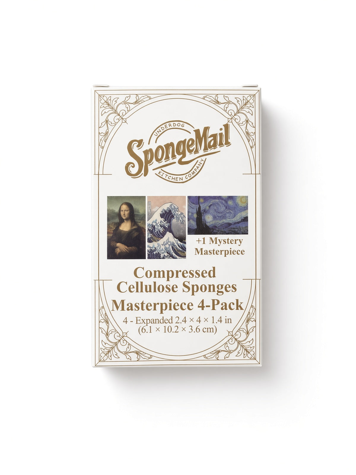 SpongeMail® 6-Pack | Plastic-Free Cellulose Kitchen Sponges