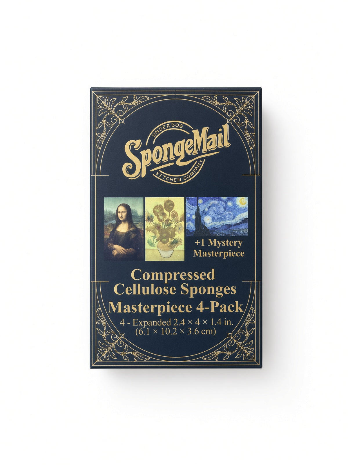 SpongeMail® 6-Pack | Plastic-Free Cellulose Kitchen Sponges
