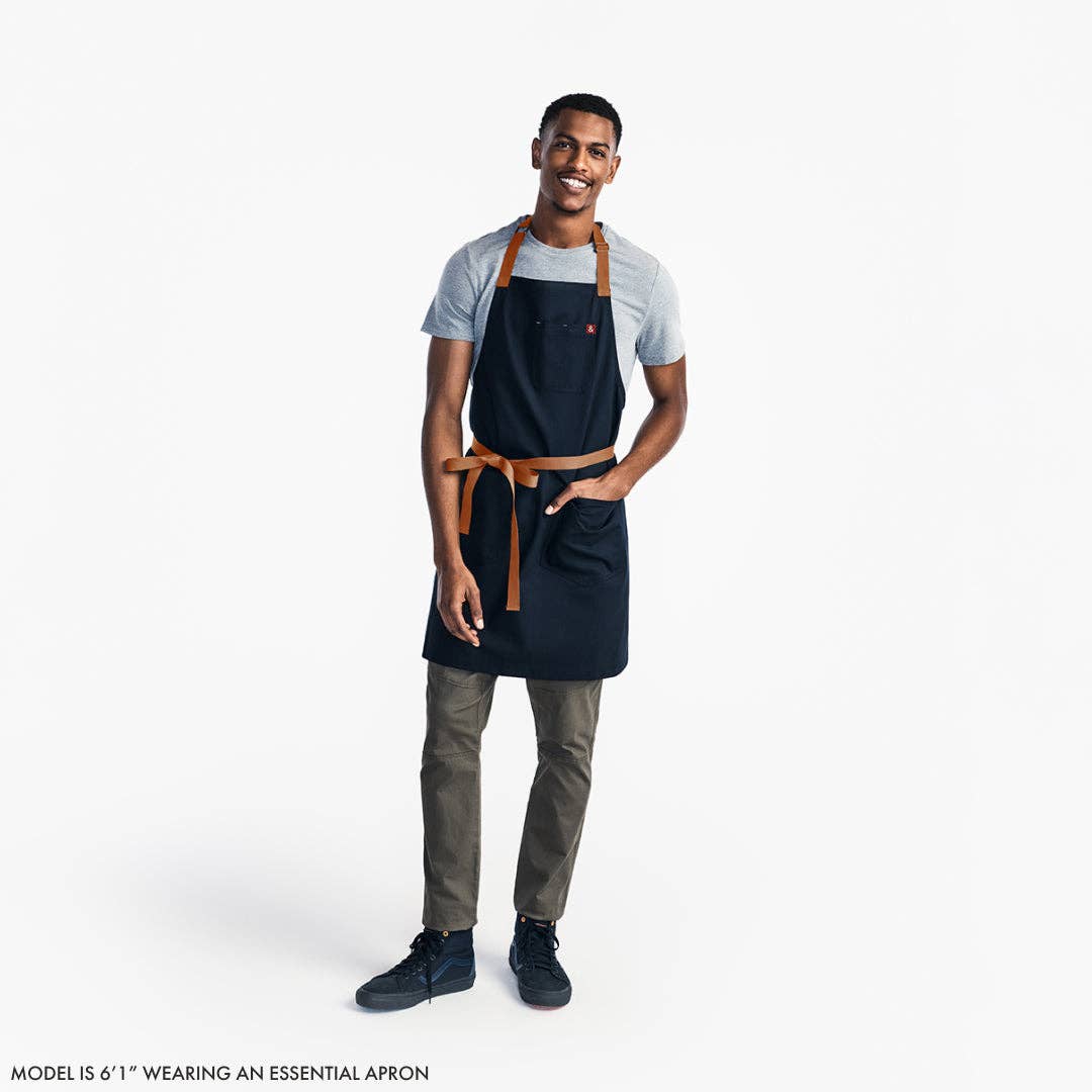 The Essential Apron in Bordeaux (House Red) | Hedley & Bennett