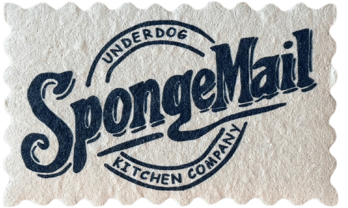 SpongeMail Eco Kitchen Sponge Compressed